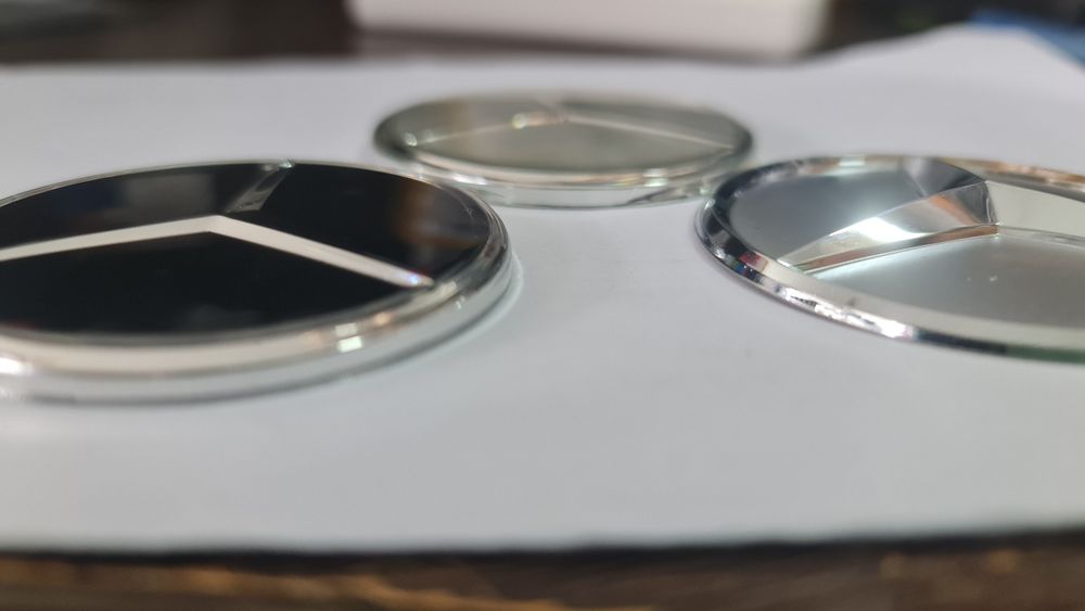 Емблема за волан Airbag на Мерцедес 3d и стъклена