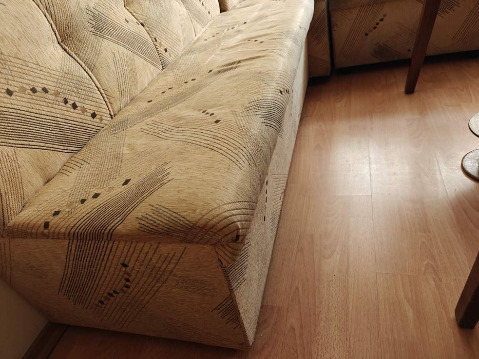 Ъглова кухненски диван с функция сън и ракла шир. 60см, вис. 40см на с