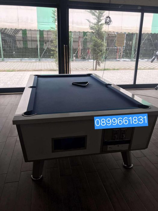 Билярдна маса, 7 фута, работеща с монети и жетони, 3150 лв.