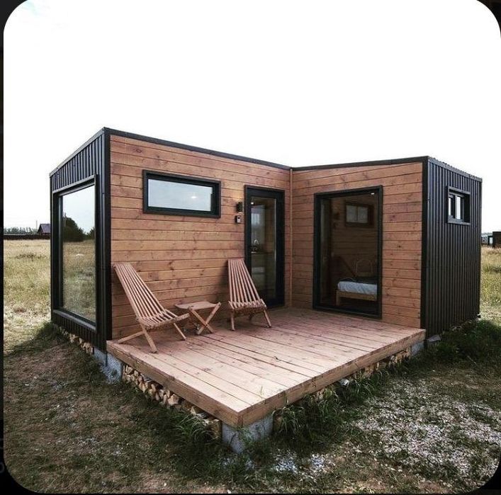 Модульный дом, жилой контейнер