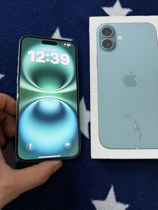 iPhone 16 PLUS 128 GB Teal 92% bateria
