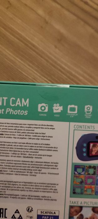 Aparat foto instant Disney Stitch, Lisciani, nou sigilat,