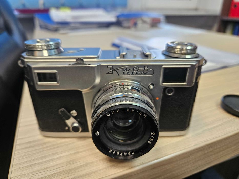 Aparat foto Kiev 4 + Jupiter 8m 53mm f/2