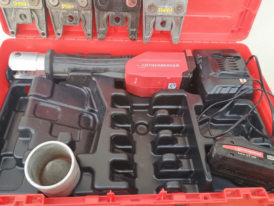 Presa sertizat rothenberger romax 4000 set cu 4 bacuri th,cutie,incarc