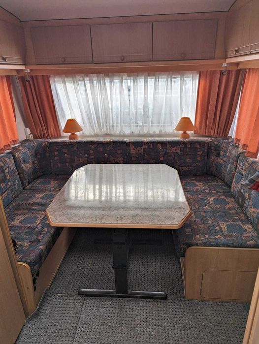 Rulotă FENDT, două zone, mover, panouri, cort etc.