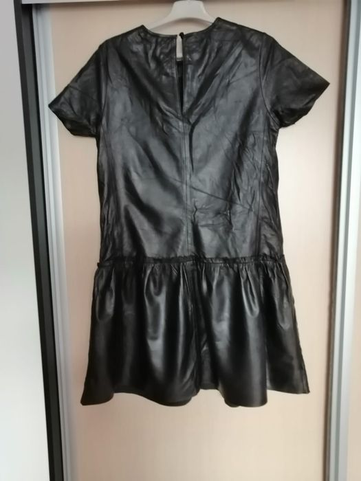 Rochie piele naturală