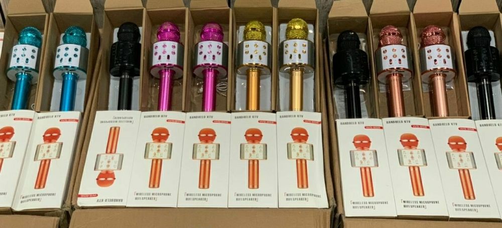 БЕПУЛ Доставка, Янги Караоке Микрофон лар (WS-858), karaoke mikrafon.