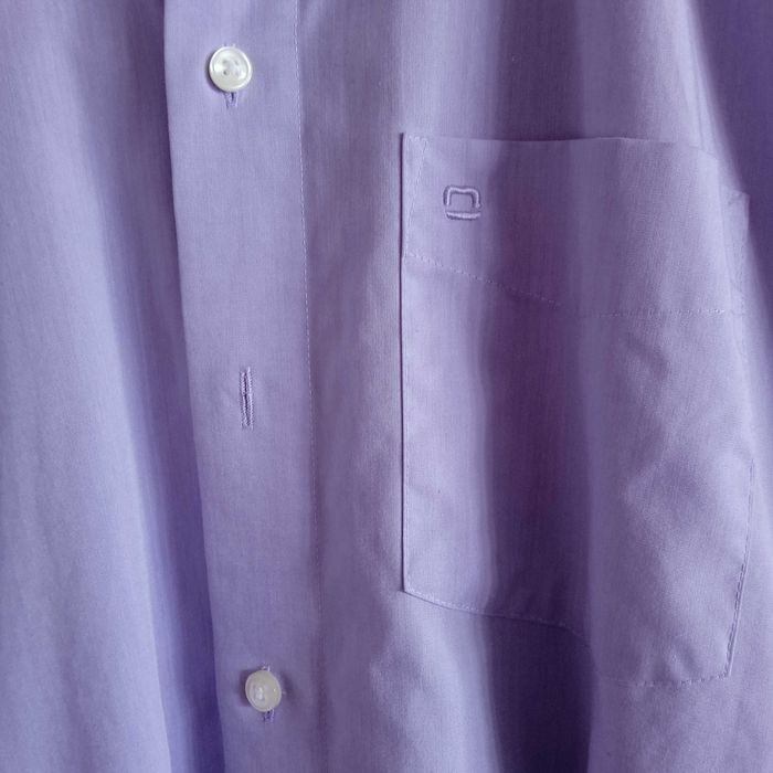 OLYMP 40 L/XL КАТО НОВА лилава риза с дълъг ръкав Олимп purple shirt