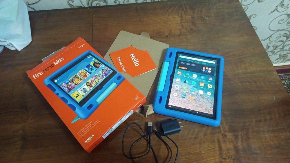 Продаются Amazon Fire HD 10 (новейшая модель) для детей от 3 до 7 лет