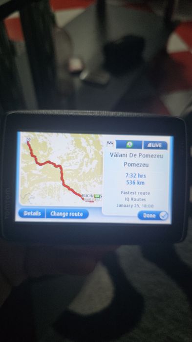 TomTom GO 820 LIVE Europe GPS auto funcțional + cut