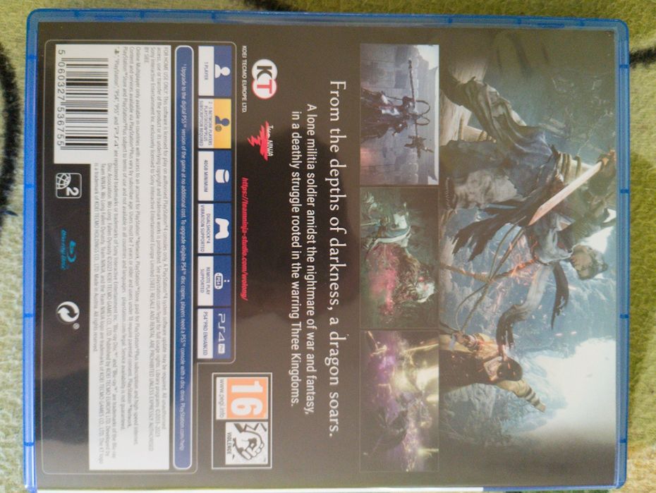 Wo Long Fallen Dynasty PS4