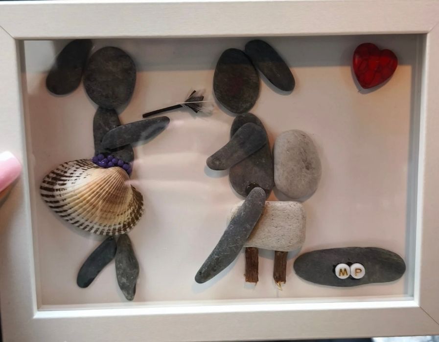 Tablouri handmade personalizat din pietre