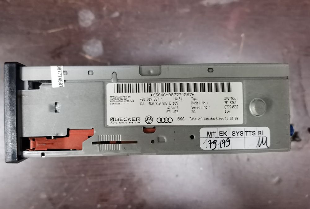Magazie Cd changer Modul navigație MMI 2G Audi  A6