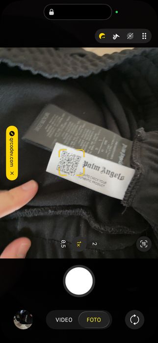 pantaloni palm angels