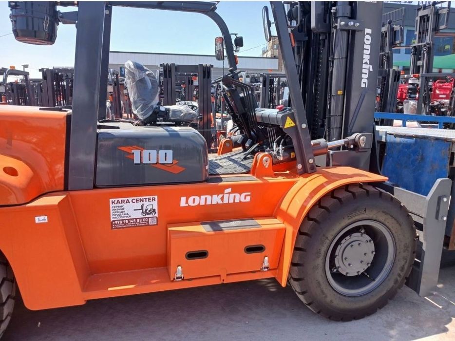 Дизельный вилочный погрузчик Lonking 10 тонн | Высота подъёма 3 метра