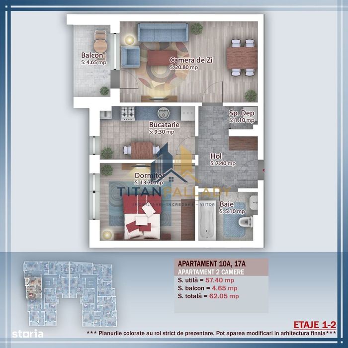 2 Camere FINALIZAT / Premium Boutique/ 62mp / Titan-Pallady / Bloc nou — fotografia 1