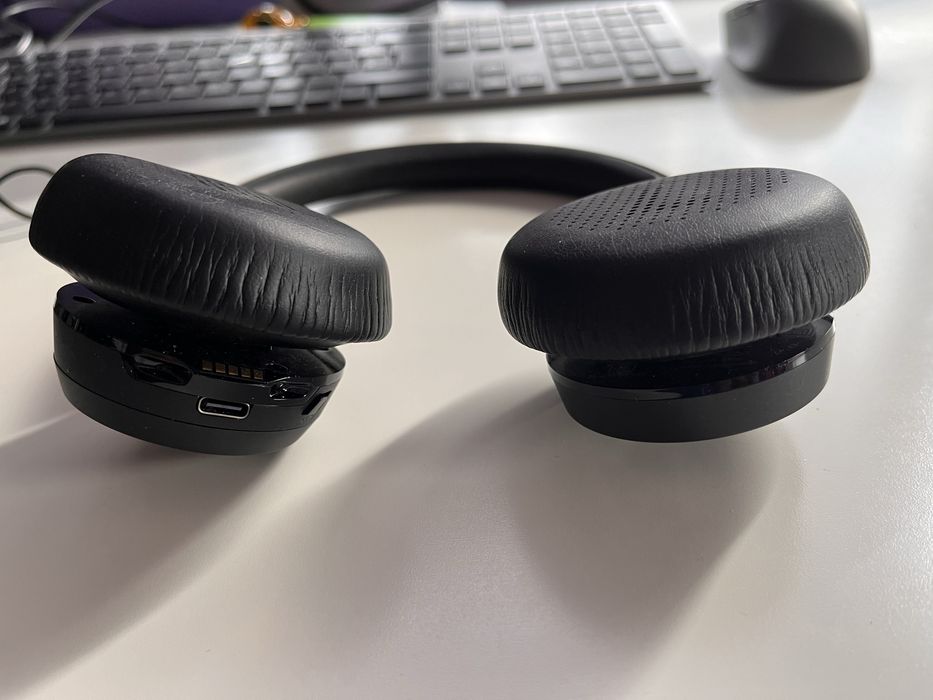 Безжични слушалки Poly VOYAGER 4320 UC Stereo, USB-A