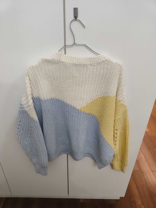 Кардиган трехцветный