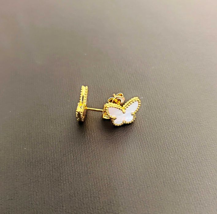 Van Cleef & Arpels VCA Sweet Butterflies earstuds, обеци с пеперудки