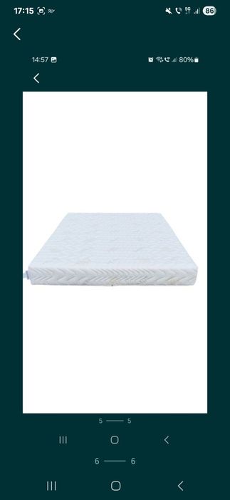 Husa noua pentru saltea grosime 15 cm  140x200 pret 250 lei