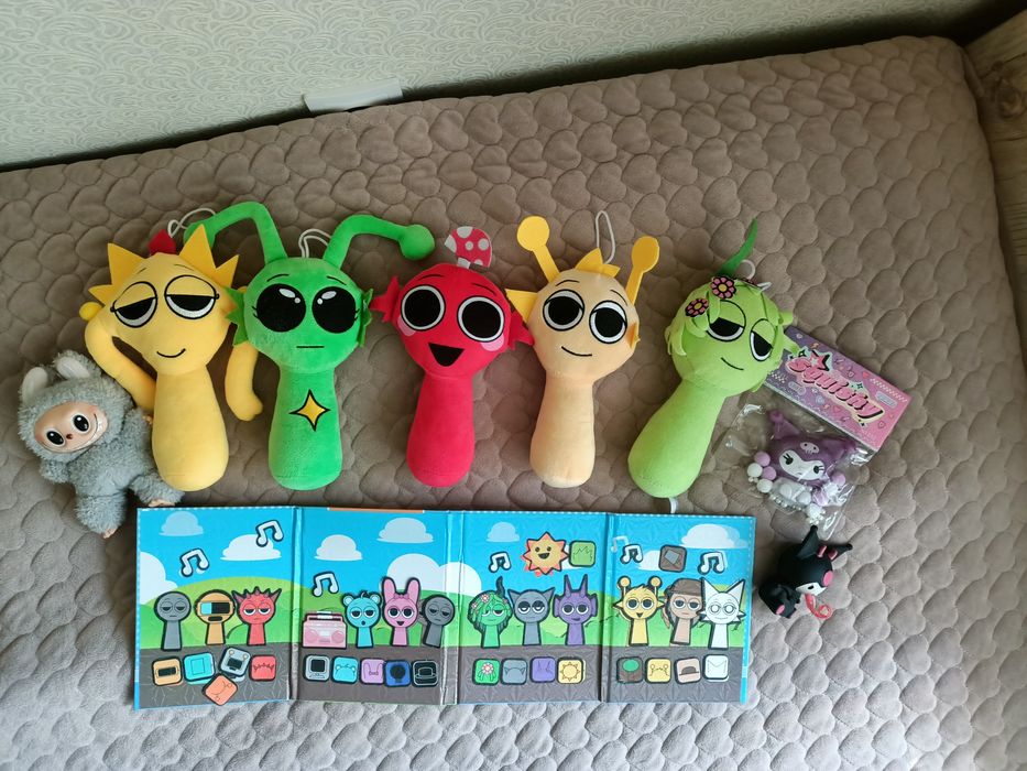 Спрунки мягкие игрушки