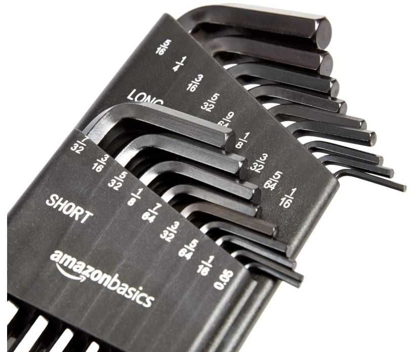 Amazon Basics комплект шестограми 36 броя