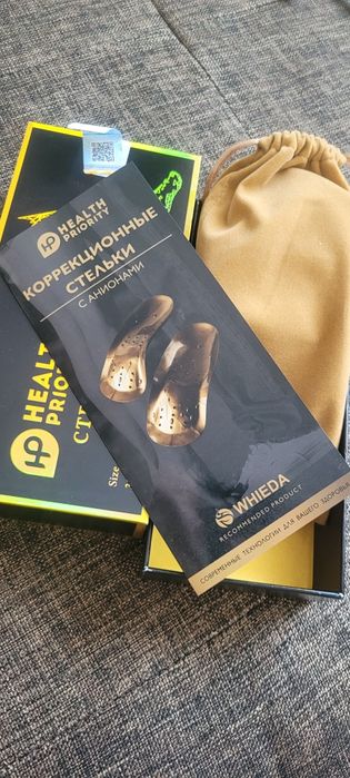 Коррекционные стельки от WHIEDA
