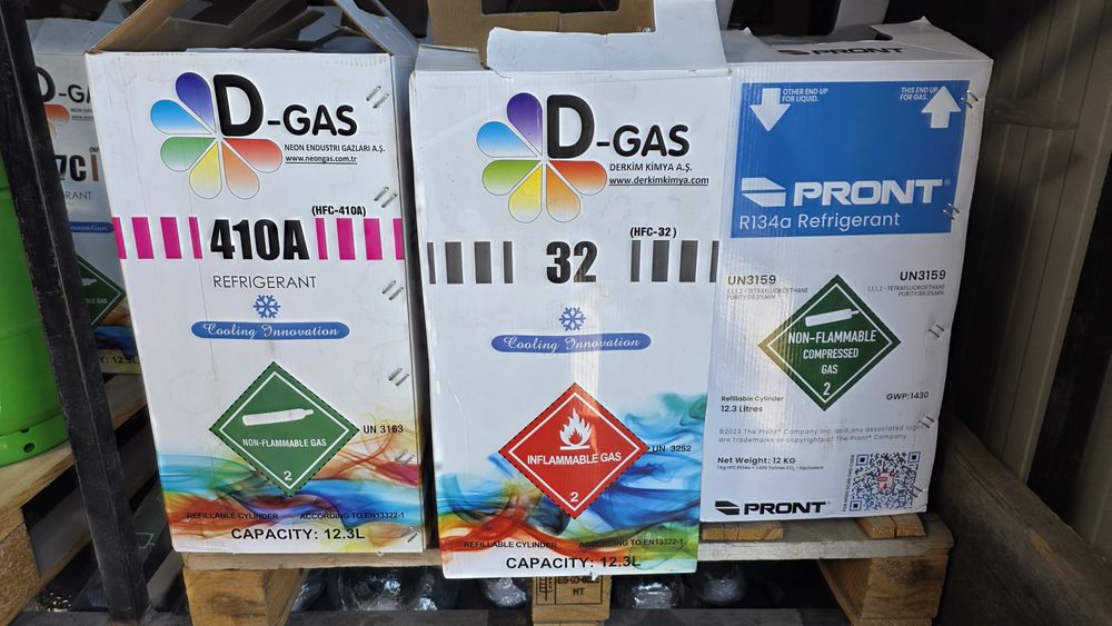 Фреон R134a - 12 кг.