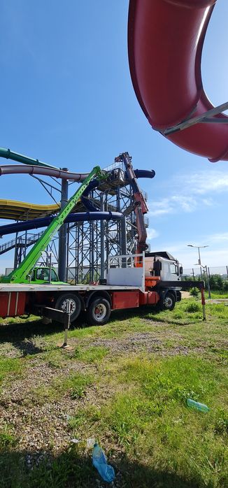 Macara de inchiriat Camion cu macara,  Transport containere