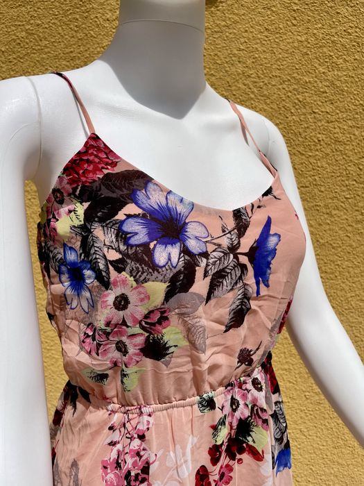 Rochita de vara piersica cu flori marime S