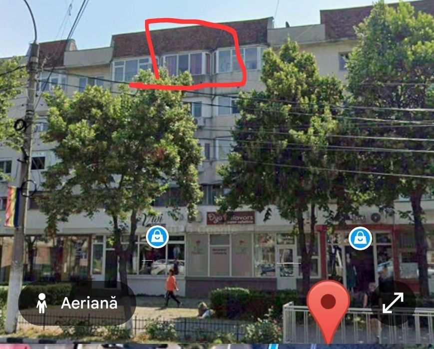 2 camere decomandat, centrală, mobilat, Casa Cărții – vedere dubla