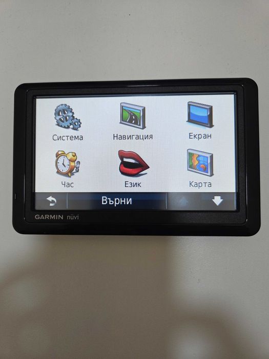 Продавам навигация GPS Garmin nüvi 1490 – 5", с безплатно доживотно обновяване на картите