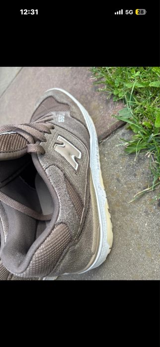 New balance 550 Mushroom.(Model cu piepe intoarsa-42,5)