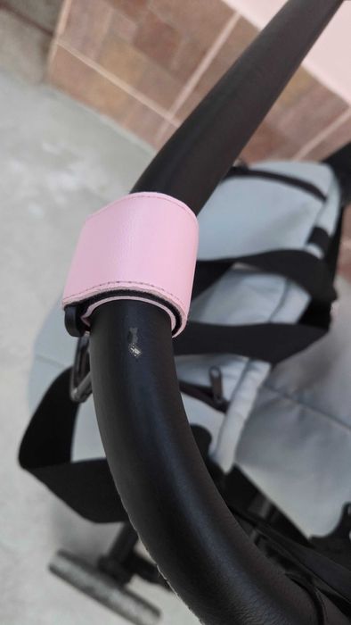 Бебешка количка Milu kids Atteso Ledo, 3 в 1, еко кожа