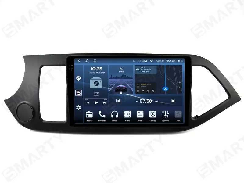 Навигация за Kia Picanto Morning 2011 -17 4G 128G Android 15 и 9"