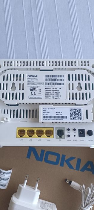 Продам модем-роутер NOKIA оптоволоконный