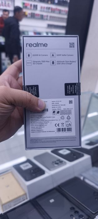 Realme 16 pro 5g 8/256 yangi gold