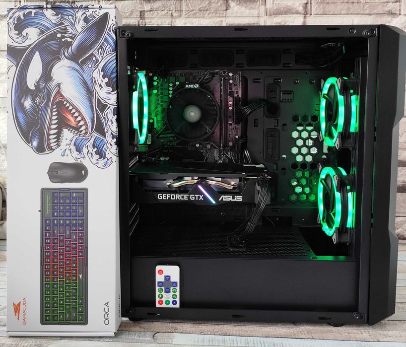 Calculator / PC Gaming AM4 - Ryzen 5 3600X + GTX 1660 Super + 16 / 32 GB RAM + Cadou
