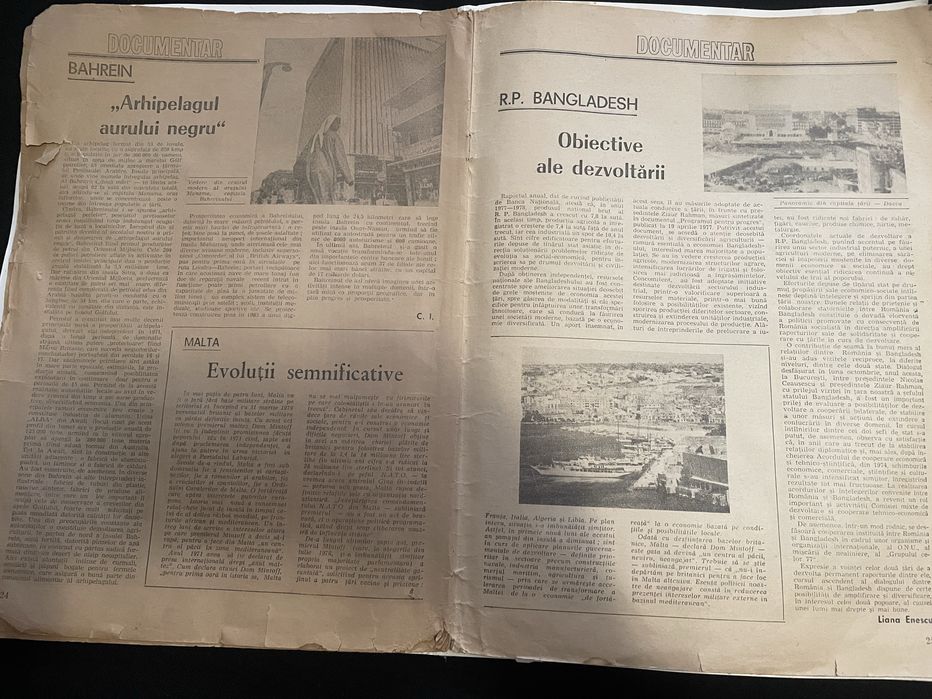Revistă și ziare vechi