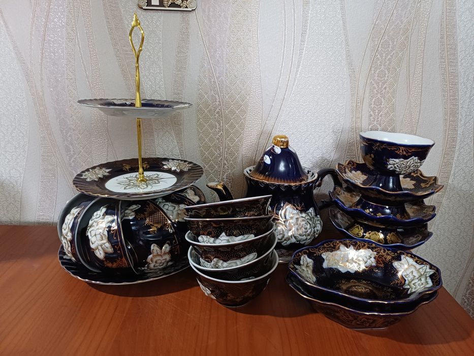 Сервиз кобальт гдр чехия польша раритет