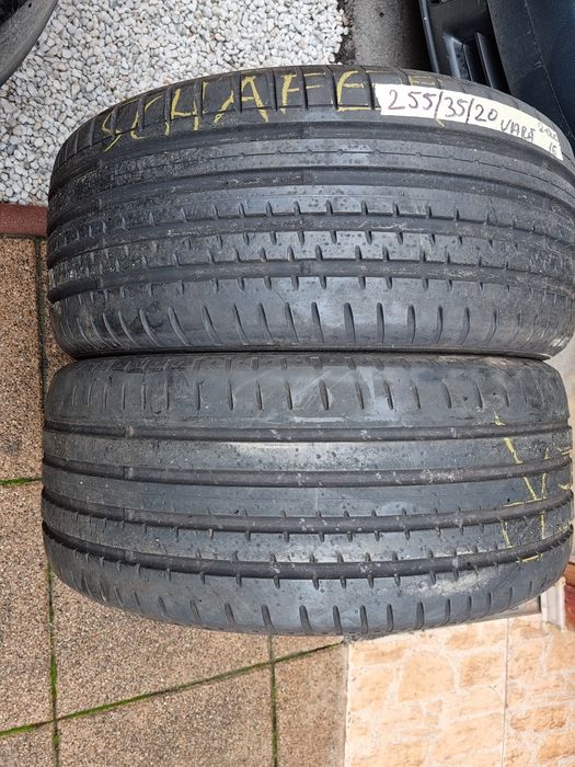 Vănd cauciucuri  255/35/20 de vară 2buc Continental imp Germania