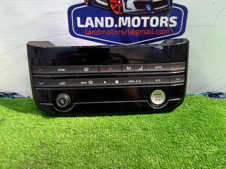 PANOU COMANDA AC / CLIMA / BUTON START - STOP / AVARIE JAGUAR F-PACE X761 2018 2.0 DIESEL / 5 USI COD OEM JX63-18C858-GB 18013110979X 2016-2020