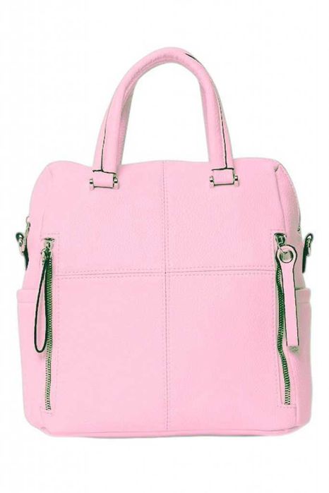 Дамска раница от еко материал с отделящи се презрамки