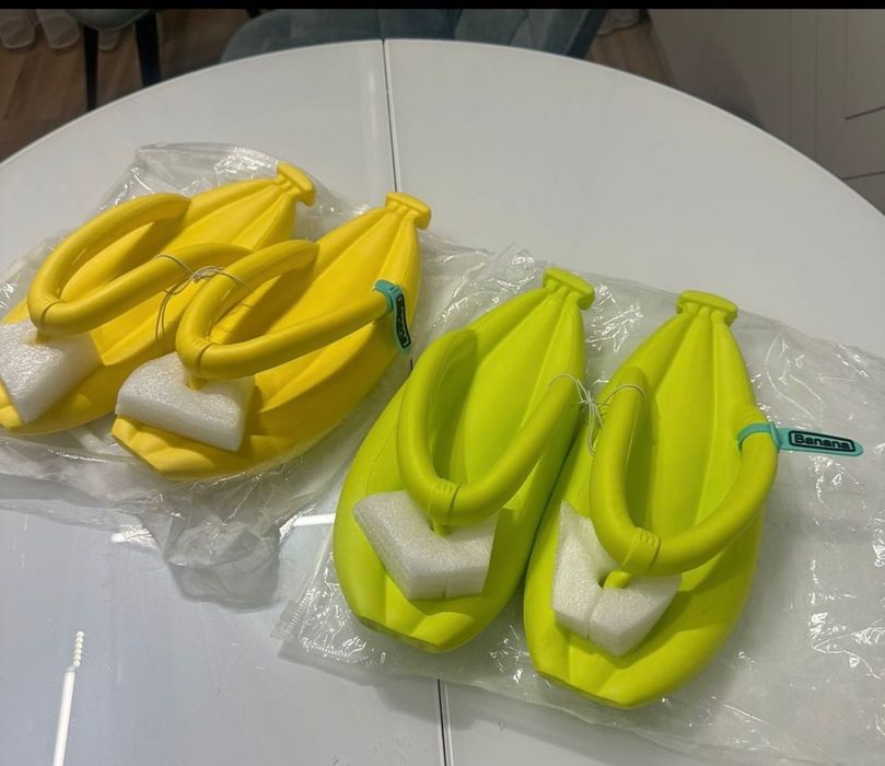 Тапочки шлепанцы -Бананы