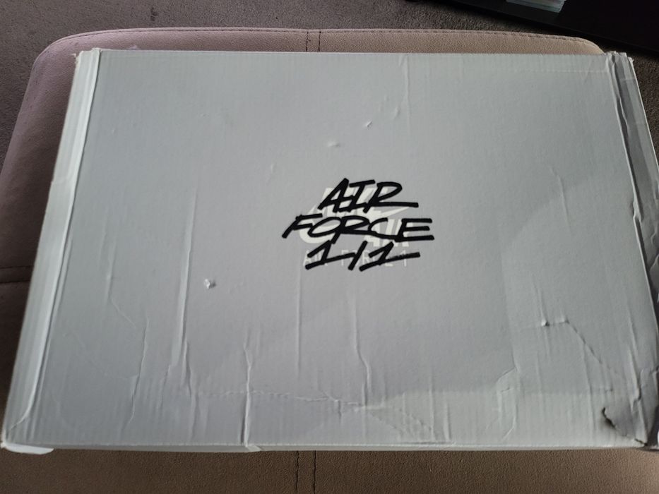 Nike Air Force 1 Low 1/1 Black Chile Red Pine Green уникални