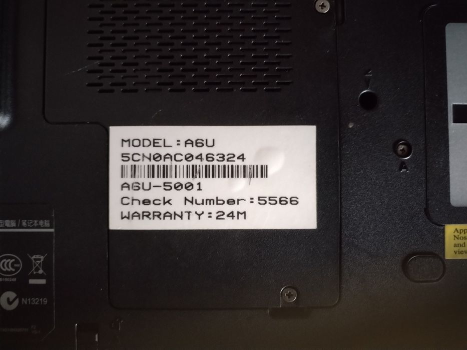 Vind Asus    A6000