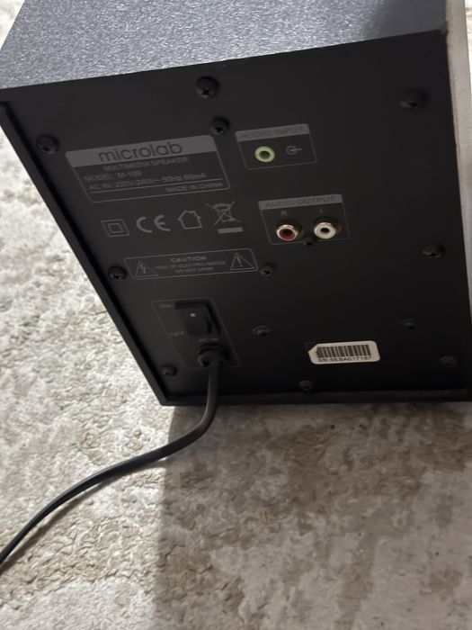 Буфер от колонок microlab