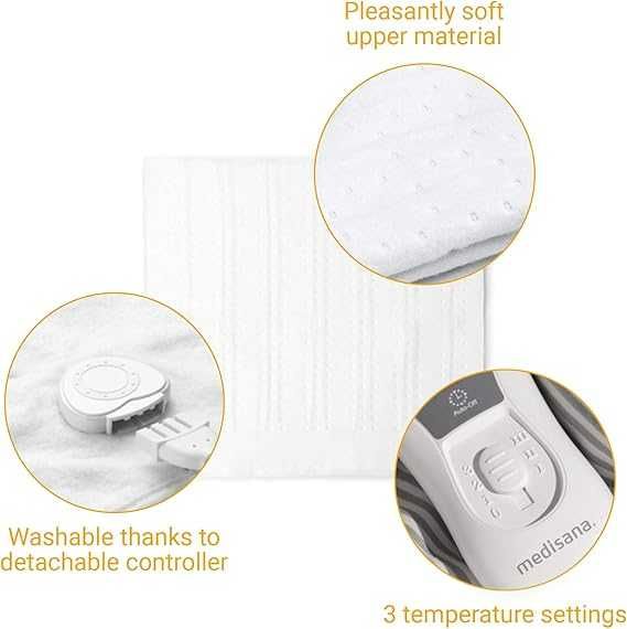 Електрическо одеяло, бяло Medisana HU 665