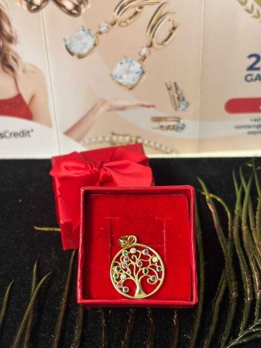 Medalion aur 14k 1.40g (B.60431.2-Tatarasi) Garantie 2 ani-675 lei