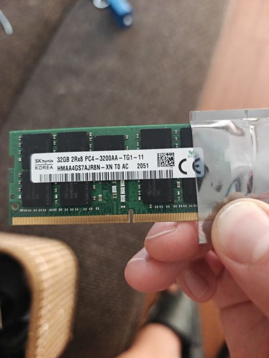 RAM 32GB DDR4 laptop 3200